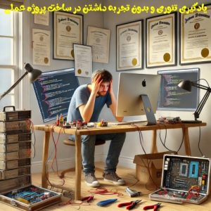 یادگیری عملی برنامه نویسی در آکامی آموزش برنامه نویسی مشهد با تمرین های برنامه نویسی و ساخت پروژه های عملی
